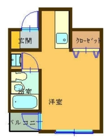 姫路駅 バス15分  広嶺中学校西門下車：停歩2分 2階の物件間取画像